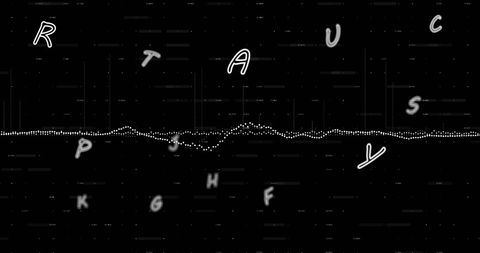 Abstract Data Visualization with CADC Keyboard Keys - Download Free Stock Images Pikwizard.com
