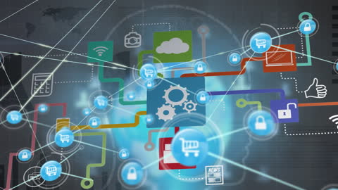 Animated Network Technology with Digital Interface and Security