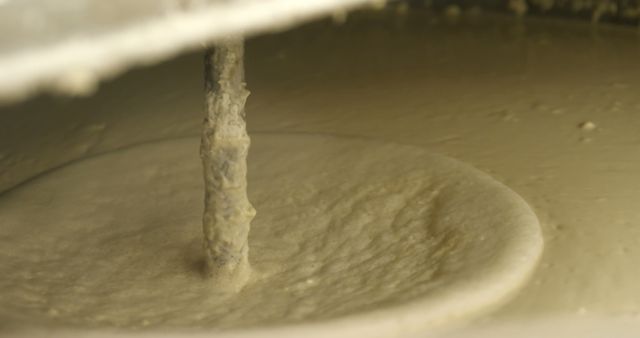 Thick Liquid Mixing in Industrial Tank Close-up - Download Free Stock Images Pikwizard.com