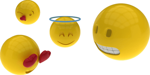 Vibrant Emojis Set on Transparent Background - Download Free Stock Videos Pikwizard.com