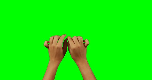 Two Hands Scratching Green Background - Download Free Stock Images Pikwizard.com