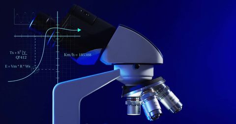 Microscope with Digital Data in Modern Laboratory Setting