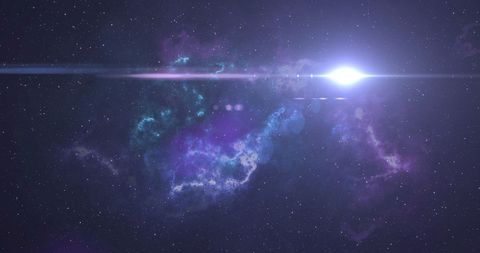 Hypnotic Light and Inky Cosmos Explosion with Starry Sky - Download Free Stock Images Pikwizard.com