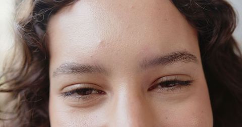 Close-Ups on Natural Face Beauty Displaying Blemished Skin and textures
