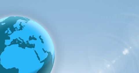 Digital Globe Highlighting Global Connectivity Concept - Download Free Stock Images Pikwizard.com