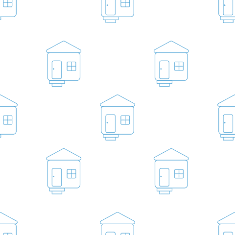 seamless blue house pattern on transparent background - Download Free Stock Videos Pikwizard.com