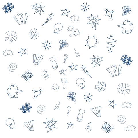 blue communication symbols on transparent background illustration - Download Free Stock Videos Pikwizard.com
