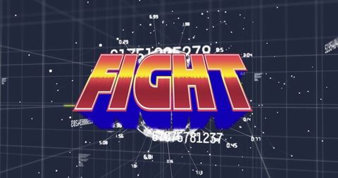 dynamic fight with 3d art illustrative digital collage - Download Free Stock Images Pikwizard.com