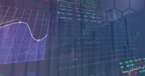 Digital Animation of Financial Data on Screen
