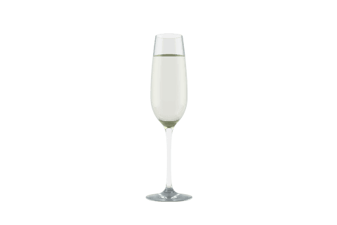 Champagne Flute on Transparency Celebratory Vibe - Download Free Stock Videos Pikwizard.com