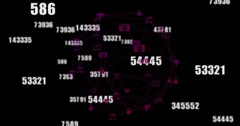 Digital Globe of Network Connections and Data Visualization - Download Free Stock Images Pikwizard.com