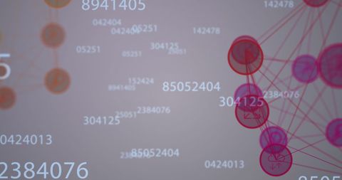 Abstract Digital Interface with Data Codes and Network Connections - Download Free Stock Images Pikwizard.com