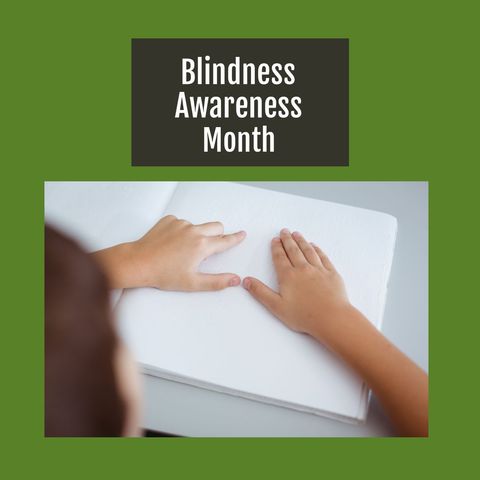 Child's Hands Reading Braille for Blindness Awareness - Download Free Stock Templates Pikwizard.com