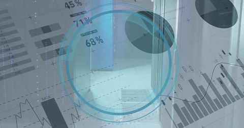 Digital Shields: Cyber Security Data Overlays with Servers - Download Free Stock Images Pikwizard.com
