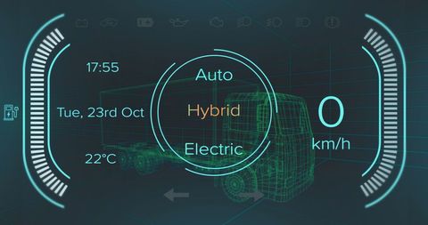 Futuristic Vehicle Dashboard Graphics Technology - Download Free Stock Images Pikwizard.com