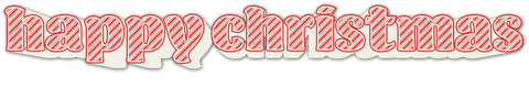 Red Striped Happy Christmas Text on Transparent Background - Download Free Stock Videos Pikwizard.com