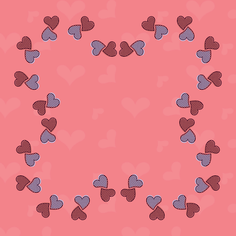 transparent heart pattern design with pink background - Download Free Stock Videos Pikwizard.com