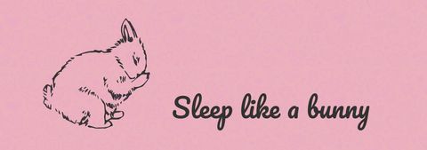 Peaceful Bunny Promoting Tranquil Sleep - Download Free Stock Templates Pikwizard.com