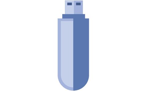 transparent blue pen drive icon on isolated background - Download Free Stock Videos Pikwizard.com