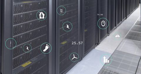 Digital ecology interface in modern data center