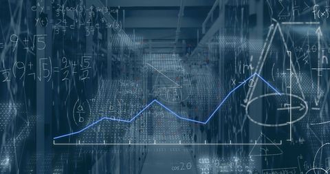 Data Processing and Analytics in a High-Tech Server Room Environment - Download Free Stock Images Pikwizard.com