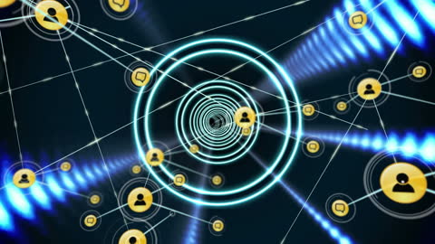 Futuristic Network Connections with Digital Data Interface