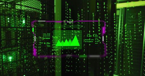 Data Processing on Futuristic Digital Interface - Download Free Stock Images Pikwizard.com