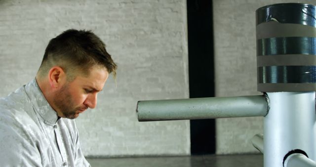 Martial Artist Practicing Wooden Dummy Technique - Download Free Stock Images Pikwizard.com