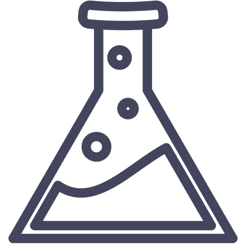 transparent blue lab flask icon for scientific illustrations - Download Free Stock Videos Pikwizard.com