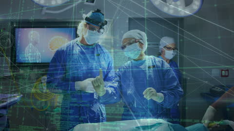 Doctors Navigating Global Medical Connections with Technology