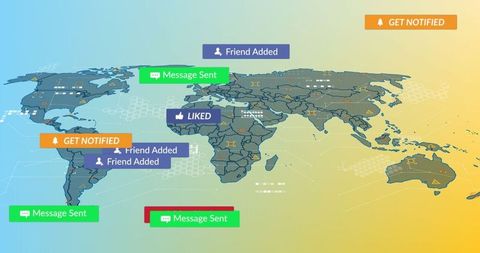 Global Network Connectivity with Digital Notifications