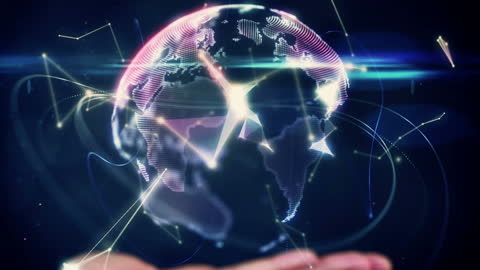 Global Network Connections and Digital Visualization