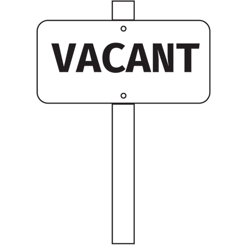 Vacant Sign on Transparent Background for Advertising - Download Free Stock Videos Pikwizard.com