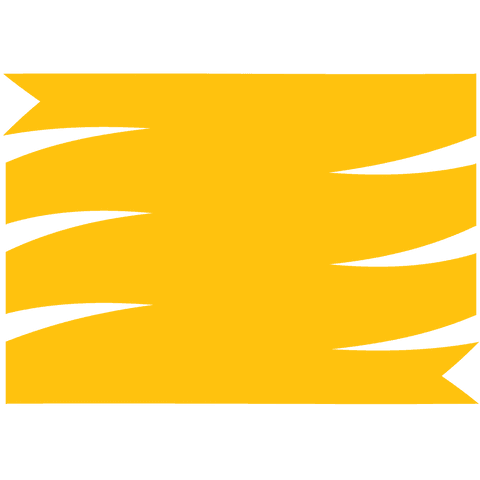 Stacked Yellow Ribbon Banner on Transparent Background Vector - Download Free Stock Videos Pikwizard.com