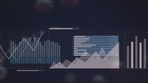 Digital Graphs with COVID-19 Cells Contextual Overlay