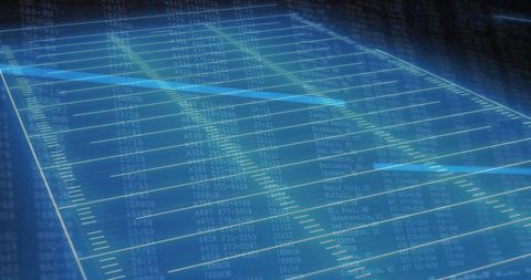 Digital Analysis over Football Field Background in Blue - Download Free Stock Images Pikwizard.com