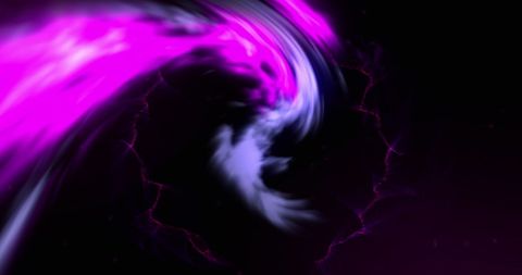 Vibrant Digital Wave with Glowing Purple and Blue Against Black - Download Free Stock Images Pikwizard.com