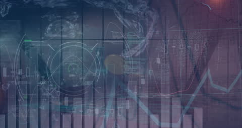 Business Technology with Digital Data Visualization