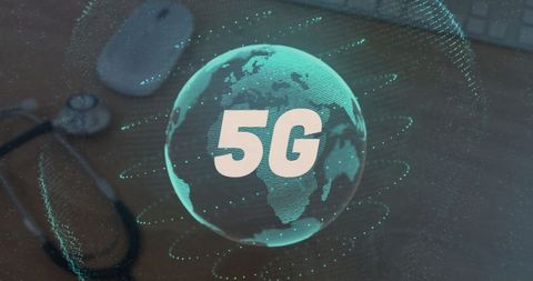 Global networks with 5g connectivity and medical technology integration