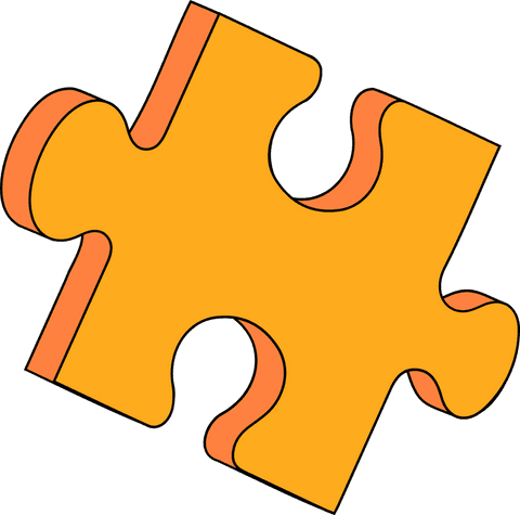3d puzzle piece on transparent background shows abstract minimalism - Download Free Stock Videos Pikwizard.com