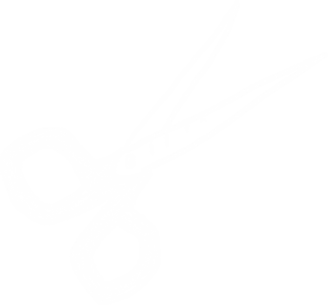 White Hand Drawn Scissors Illustration on Transparent Background - Download Free Stock Videos Pikwizard.com