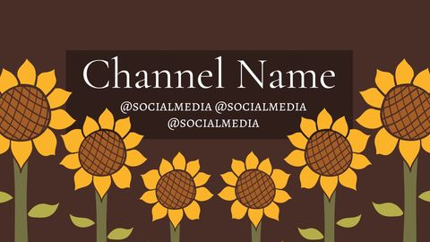 Sunflower Social Media Banner for Eco-Friendly Branding - Download Free Stock Templates Pikwizard.com