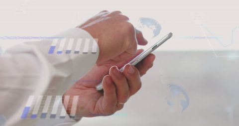 Financial Data Analysis on Smartphone in Business Environment - Download Free Stock Images Pikwizard.com