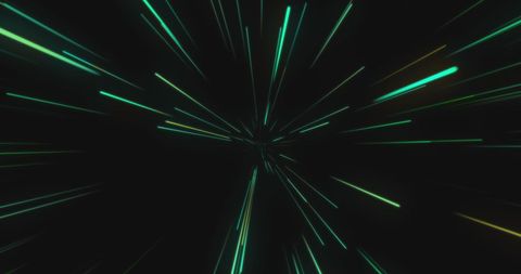 Dynamic Green Light Trails with Abstract Motion Effect - Download Free Stock Images Pikwizard.com