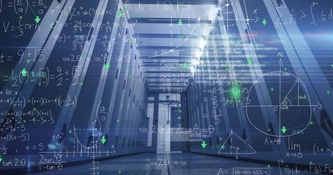 Futuristic Data Center with Holographic Equations and Metrics