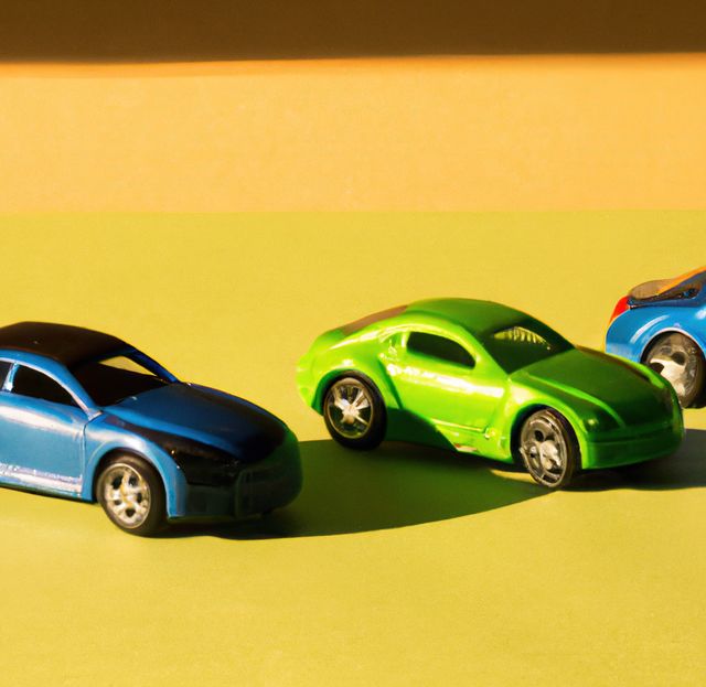 Colorful toy cars on vibrant background - Download Free Stock Images Pikwizard.com