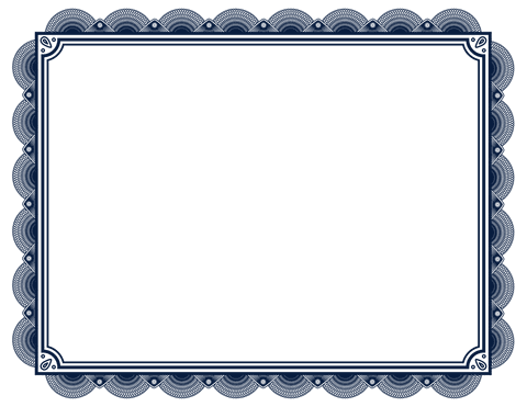 decorative black frame with scalloped edges on transparent background - Download Free Stock Videos Pikwizard.com