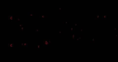 Digital Currency Symbols Surrounding Data Streams