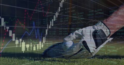 Golf and Stock Market Fusion: Analyzing Strategies - Download Free Stock Images Pikwizard.com