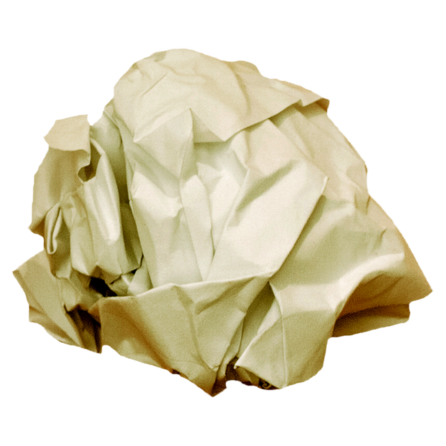 Crumpled Paper Ball Texture Isolated on Transparent Background - Download Free Stock Videos Pikwizard.com